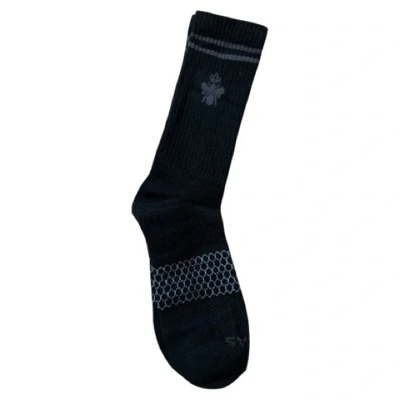 BOMBAS Crew Socks Large 2 Pair - Picture 3 of 5